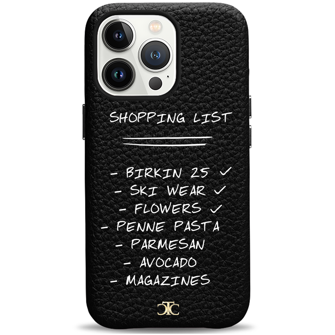 Shopping List Case - iPhone 13 Pro (8648065974618) (8652734824794)