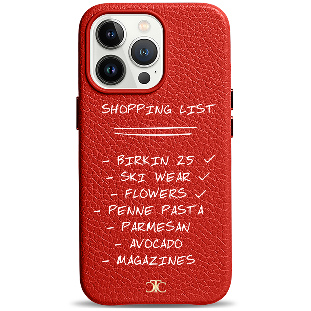 Shopping List Case - iPhone 13 Pro (8648065974618) (8652737347930)