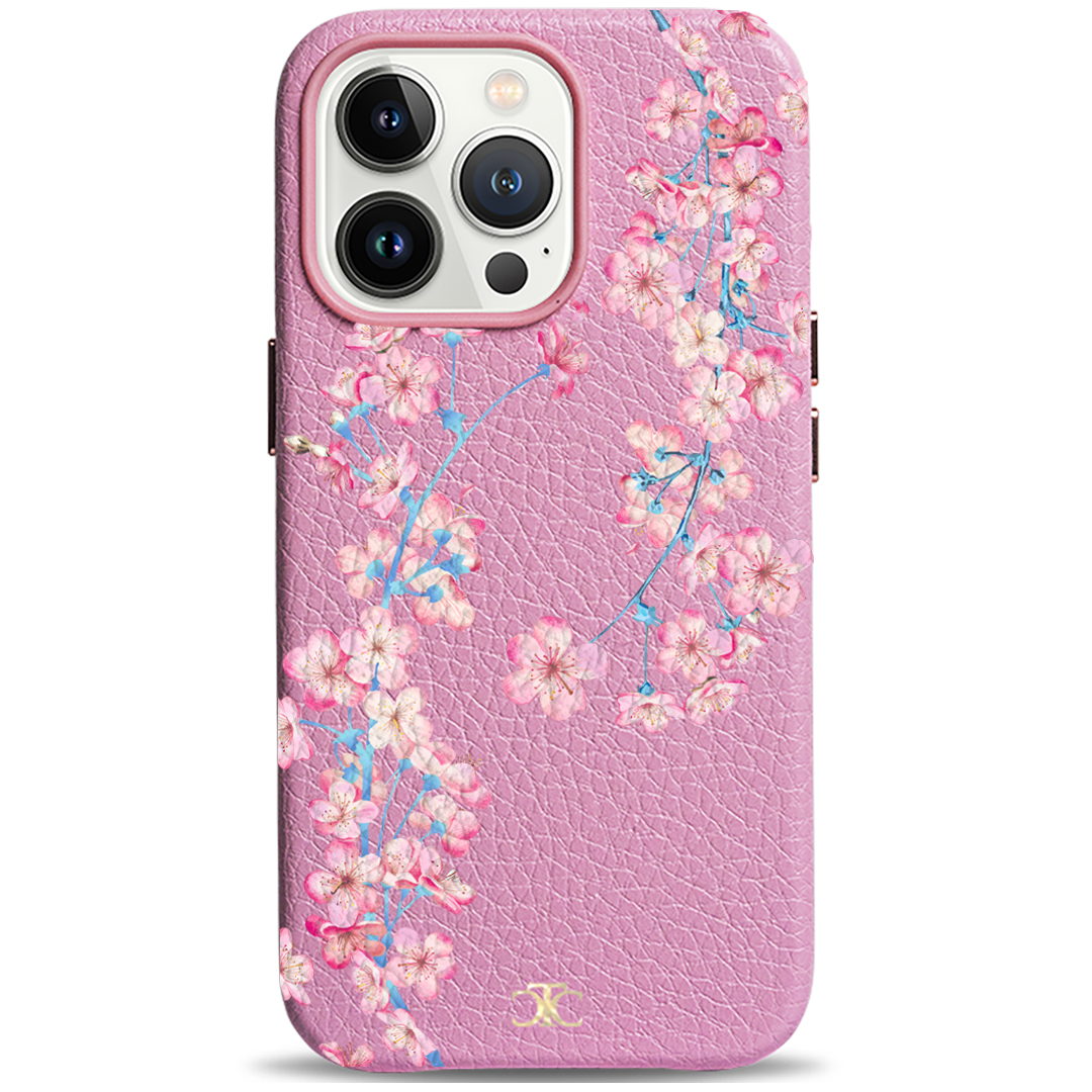 The Blossom Case Add Your Name Or Initials Personalised Phone Case The Case Club